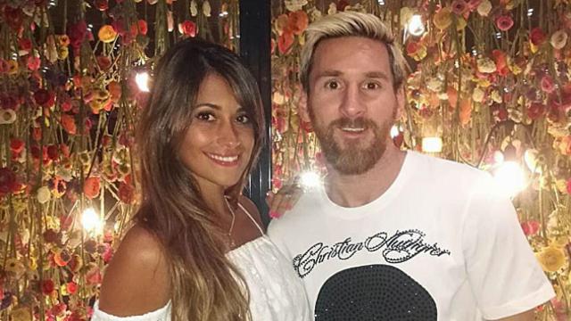 Antonella Roccuzzo y Leo Messi / INSTAGRAM