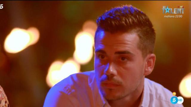 Jesús en la hoguera de 'La isla de las tentaciones' / TELECINCO