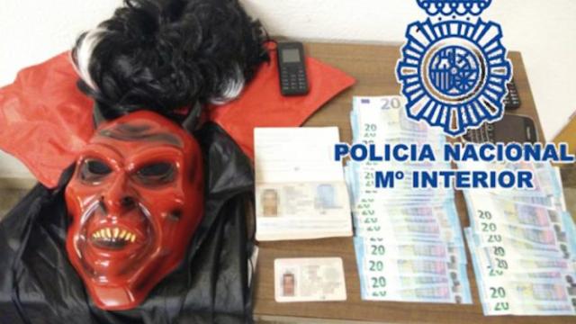 Algunos de los utensilios de la sicaria