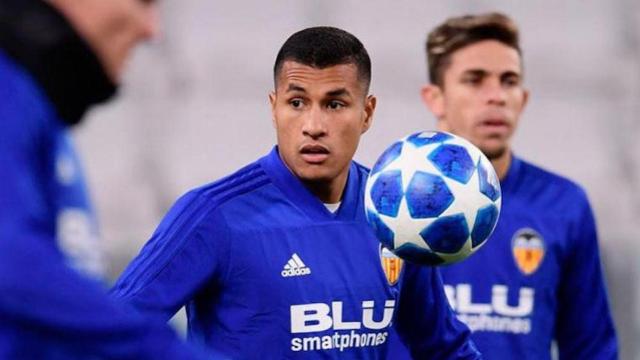 Una foto de archivo de Jeison Murillo, suplente de Yerry Mina en Colombia / EFE