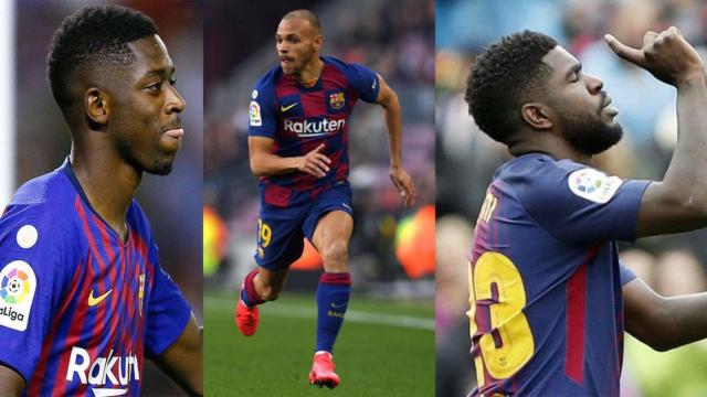 Dembelé, Braithwaite y Umtiti seguiran de momento en el Barça