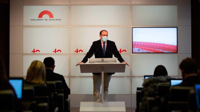 El exsecretario general del PP catalán, Daniel Serrano, quien sustituirá a Eva Parera en el Parlament / EP