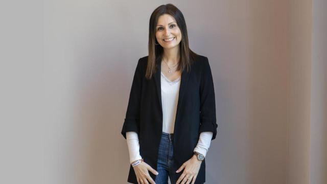 Lorena Roldán, diputada del PP en el Parlamento de Cataluña, en las instalaciones de 'Crónica Global' / LENA PRIETO