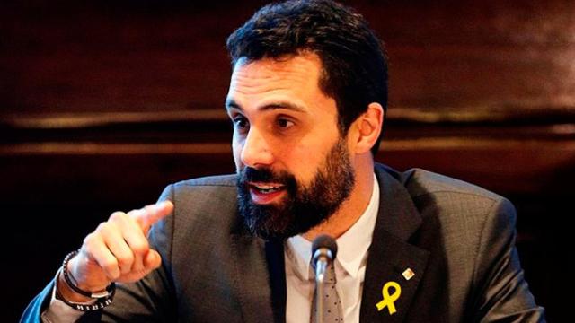 El presidente del Parlament de Cataluña y dirigente de ERC, Roger Torrent / EFE