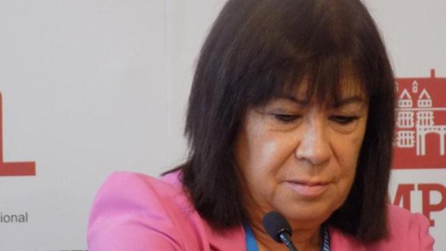 La presidenta del PSOE, Cristina Narbona / EUROPA PRESS