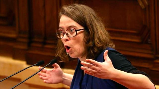 La diputada de la CUP Eulàlia Reguant / EFE