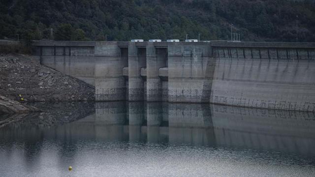 Sequía. El pantano de La Baells, que se encuentra al 56% de su capacidad, en Berguedà / Lorena Sopêna - Europa Press