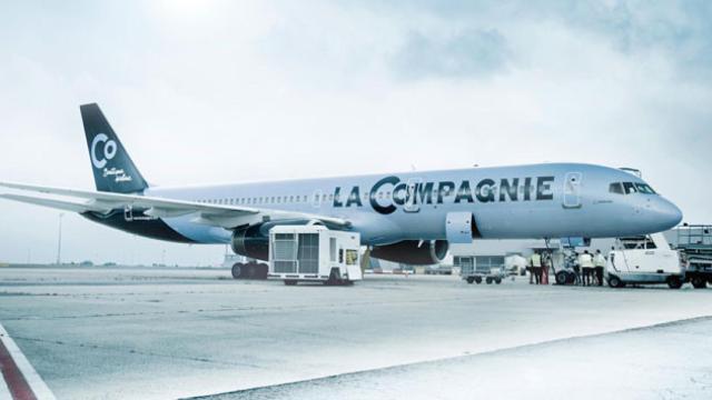 Aeronave de La Compagnie, que sólo opera vuelos de negocios entre Europa y Estados Unidos / CG