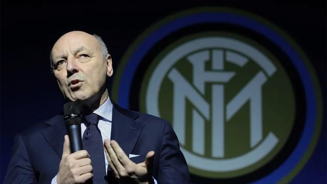 Giuseppe Marotta, durante un acto con el Inter de Milán / REDES