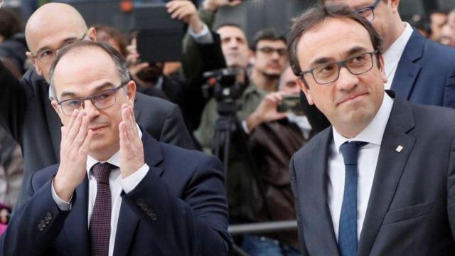 Jordi Turull y Josep Rull en una imagen de archivo / EFE