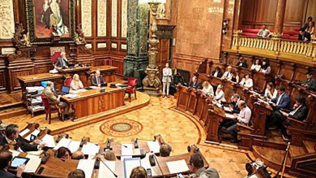 Pleno del Ayuntamiento de Barcelona