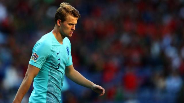De Ligt tras la derrota contra Portugal en la UEFA Nations League / EFE