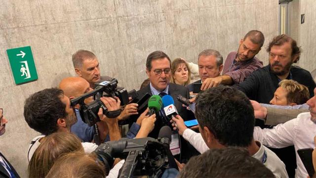 Declaraciones del presidente de la CEOE, Antonio Garamendi, en el XXI Congreso de Directivos CEDE / CG