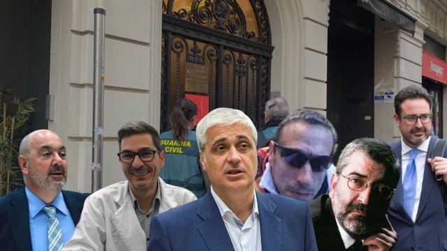 La Guardia Civil en RCM y Josep María Padrosa, Jaume Heredia, Germà Gordó, Fermí Ferran, José Ramón Castarlenas y David Madí / CG