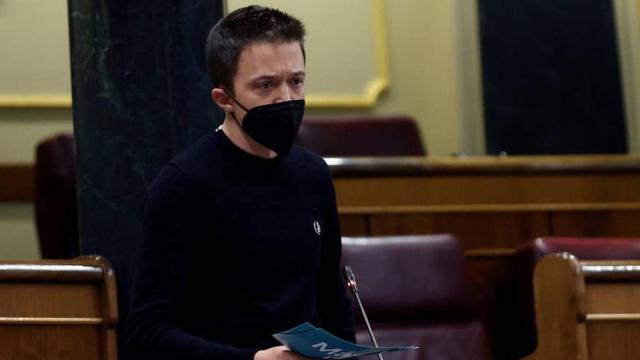 Íñigo Errejón en el Congreso de los Diputados, donde debatió sobre salud mental / EFE