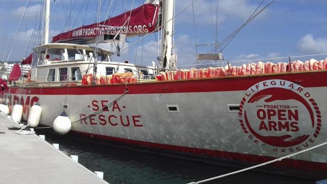 El velero 'Astral' de Open Arms / EP