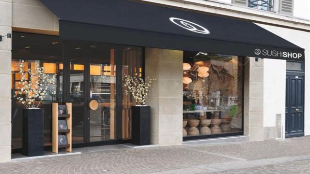 Imagen de exterior de un local de Sushi Shop en Francia