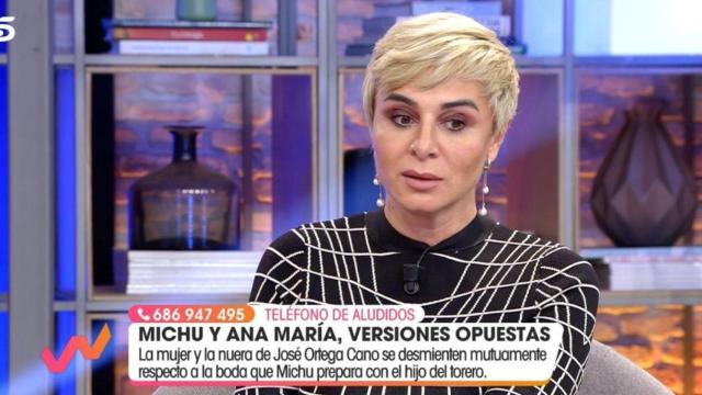 Ana María Aldón desmiente la boda de Michu y José Fernando: La relación está rota