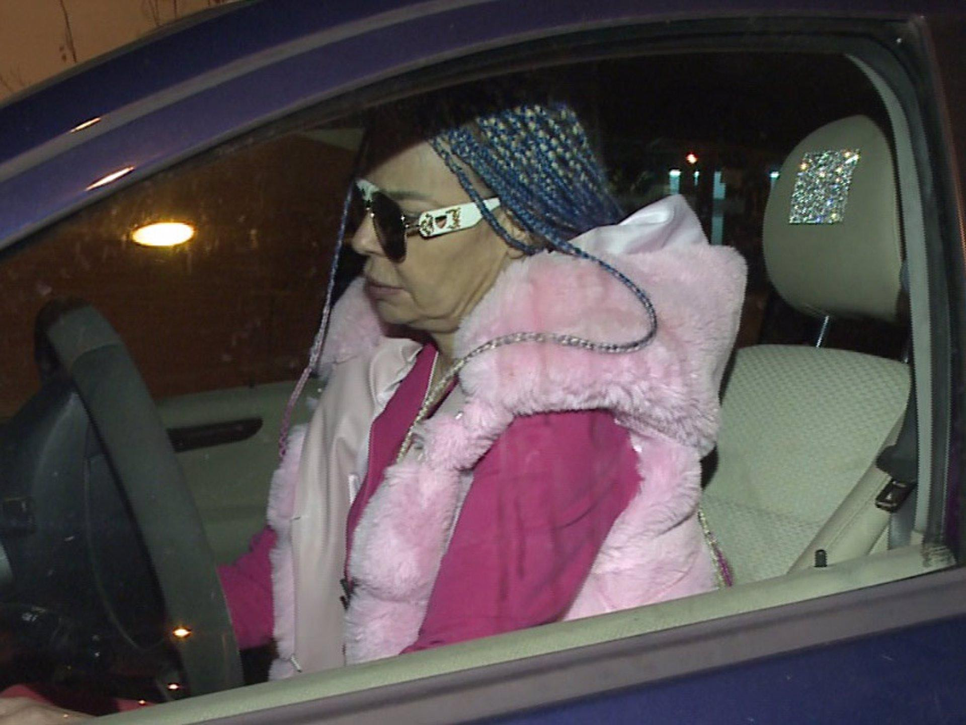 Leticia Sabater a la salido del cuartel de la Guardia Civil / EUROPA PRESS