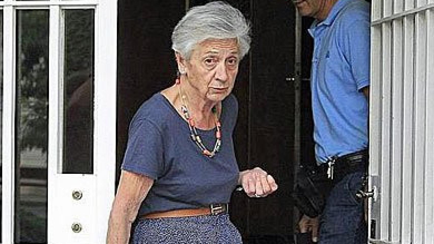 Marta Ferruola, esposa del ex presidente autonómico Jordi Pujol