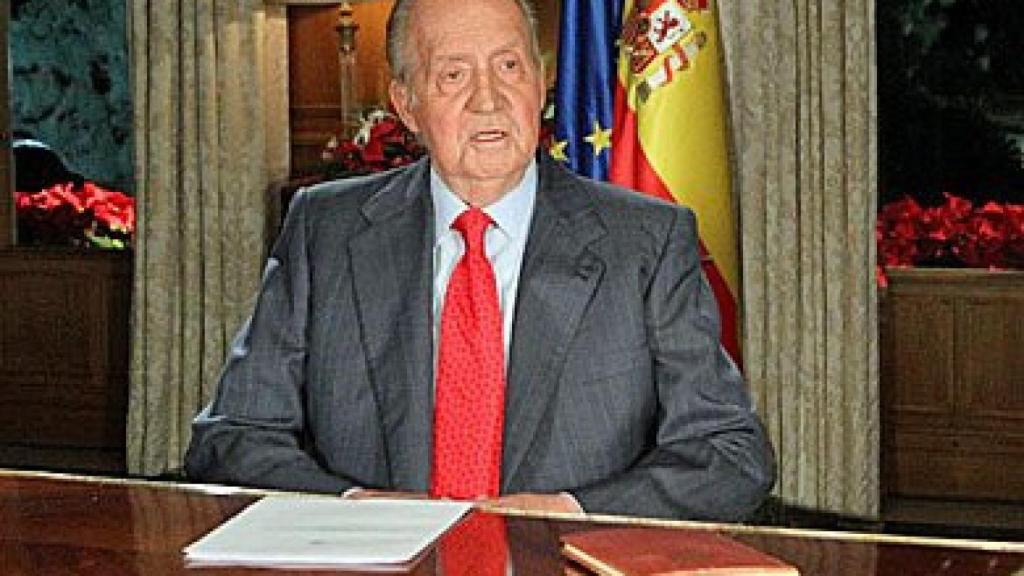 El Rey, durante su mensaje de Navidad de este año