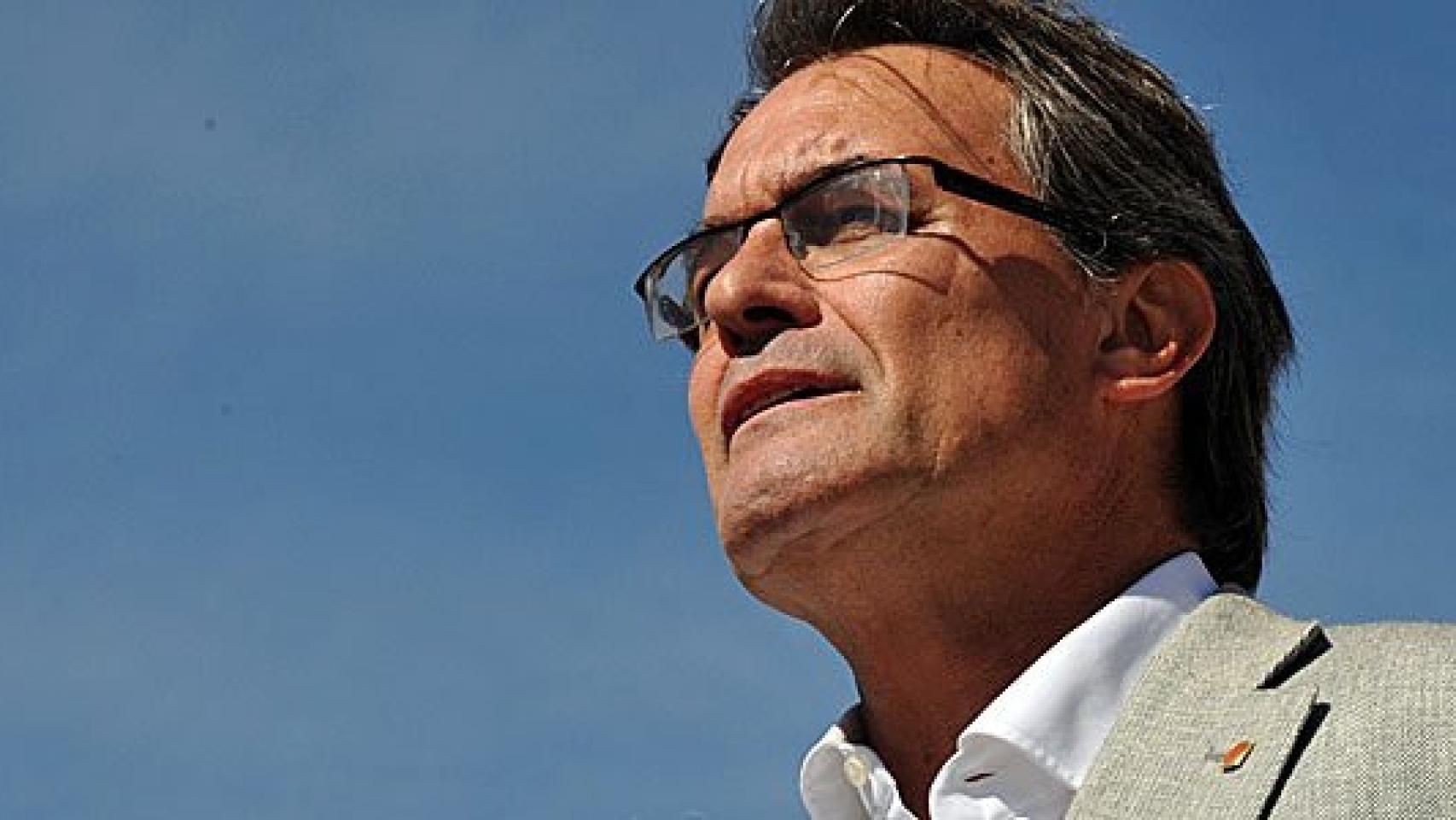 El presidente de la Generalidad, Artur Mas, durante el Día de Convergència de 2013