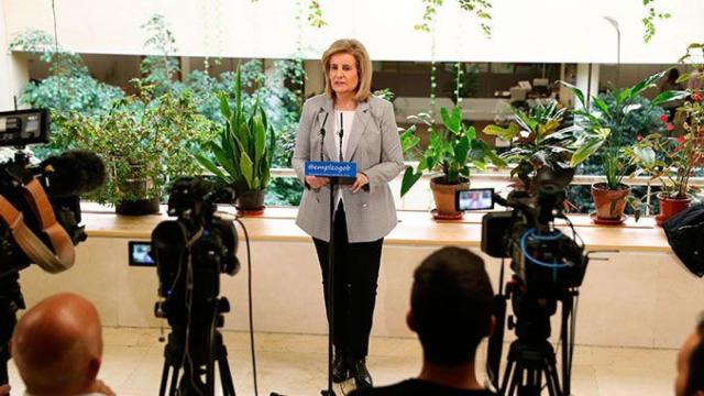La ministra de Empleo y Seguridad Social, Fátima Báñez, en una visita al Servicio Público de Empleo Estatal / EFE