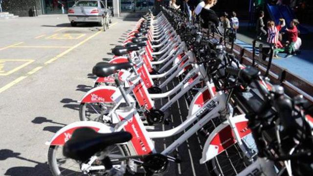 Una estación de Bicing en Barcelona / CG