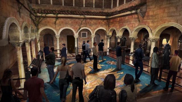 Vista del futuro parque temático de 'Juego de Tronos' / HBO