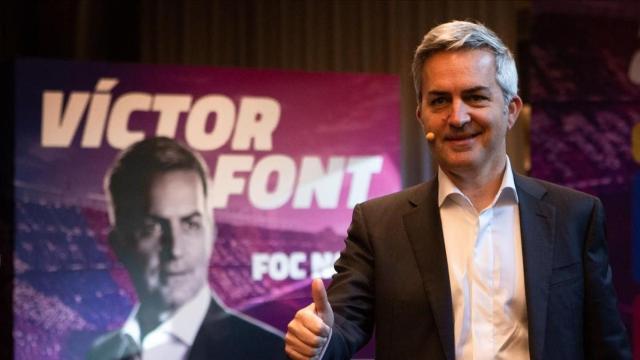 Víctor Font en un acto de 'Sí al Futur' / EFE