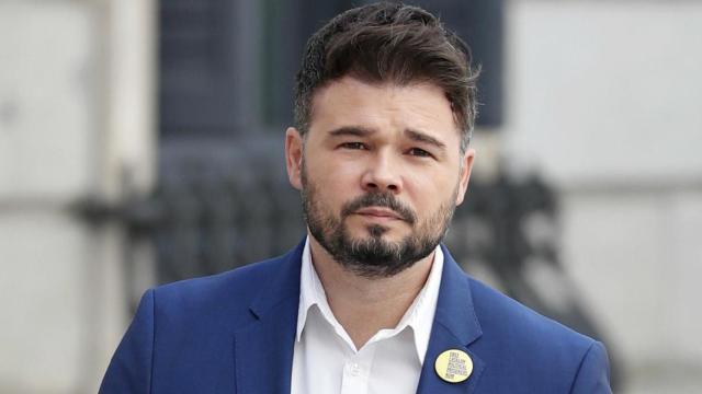 Gabriel Rufián portavoz parlamentario de ERC / EP