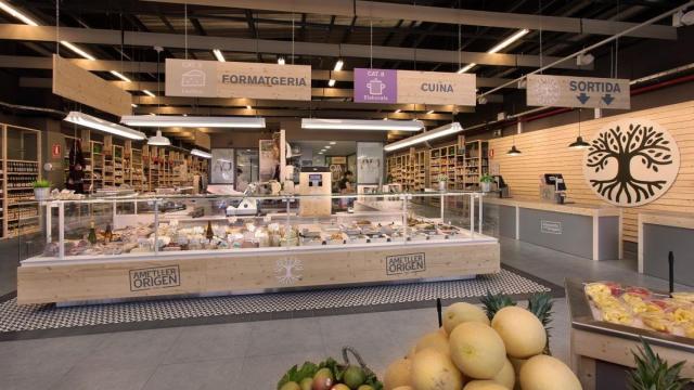 El interior de una tienda de Ametller Origen, en una imagen de archivo / CG