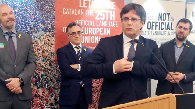 El expresidente de la Generalitat catalana Carles Puigdemont / EFE