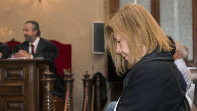 Maria Antònia Munar en una de sus comparecencias judiciales / EFE