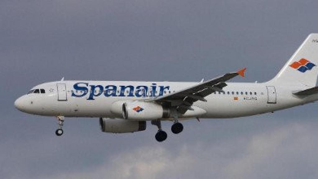 Avión de la extinta compañía Spanair