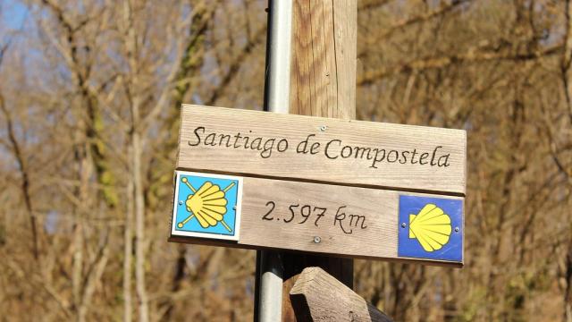 Señalización del Camino de Santiago