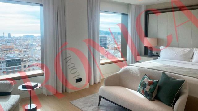 Imagen del piso de muestra de las Mandarin Residences Barcelona, las primeras de Europa / CG