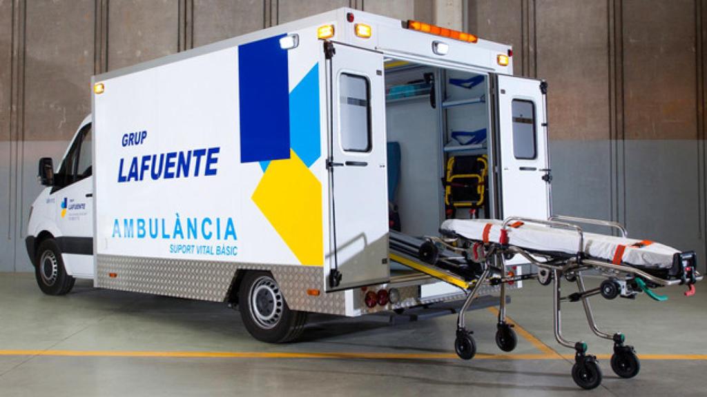 Una ambulancia del Grup Lafuente / FLICKR