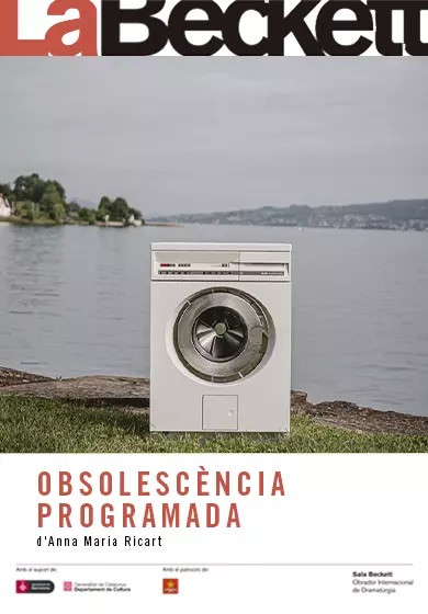 Cartel de 'Obsolescència programada'