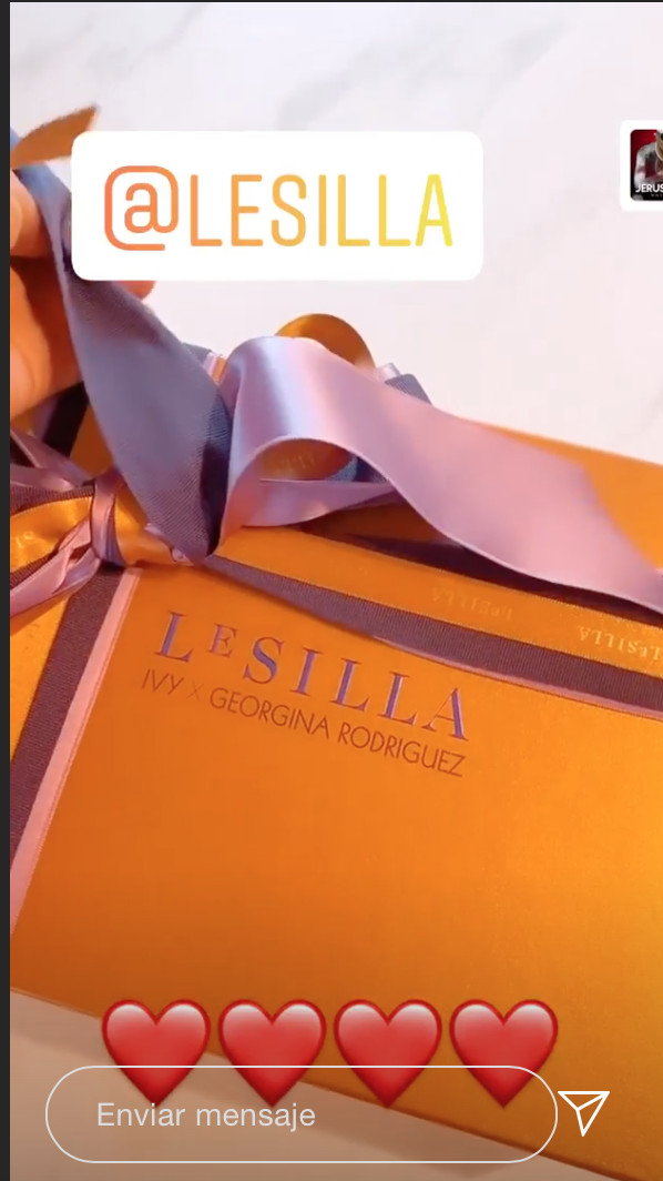 Zapatos LeSilla de Georgina Rodríguez