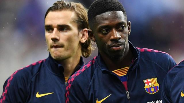 Griezmann y Dembelé, podrían no ser titulares en la Eurocopa | EFE