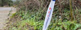 Mossos d'Esquadra acordonó el área donde apareció medio cadáver en Piera / CG