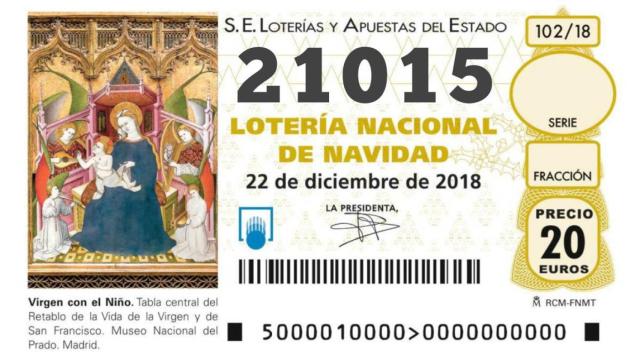 El segundo premio, 21015, repartido en Alicante, Albacete y Barcelona