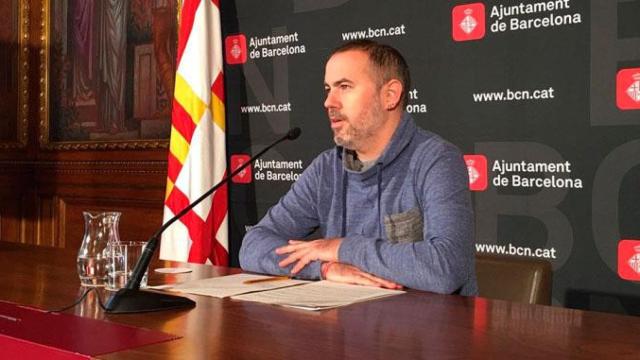 Eloi Badia, concejal de Presidencia, en una comparecencia pública anterior / EP