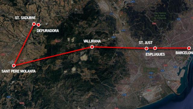 Supuesto trayecto que hizo el yihadista después del atentado / CG