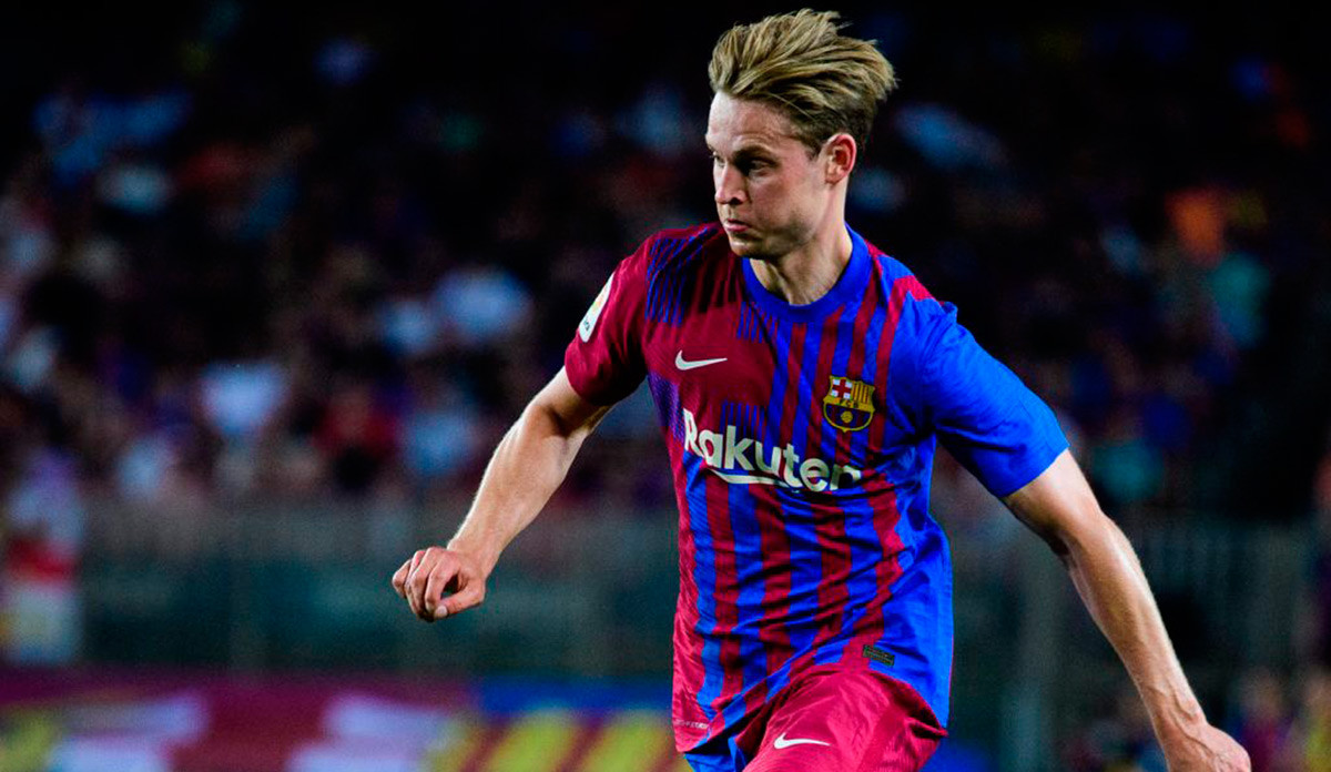 Frenkie de Jong, otro de los jugadores del Barça con el futuro en el aire / FCB