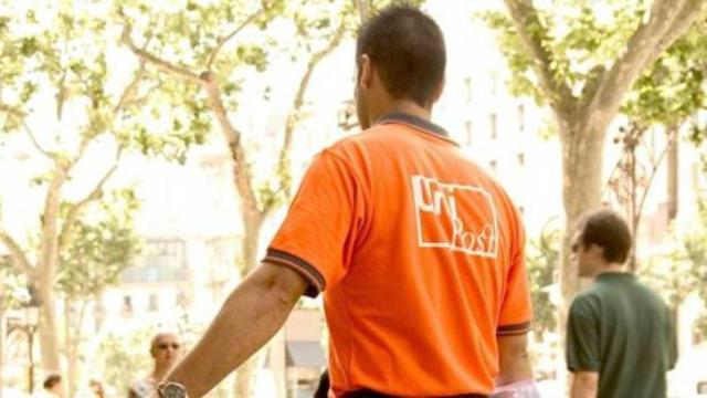 Un trabajador de Unipost, imagen de archivo / EFE