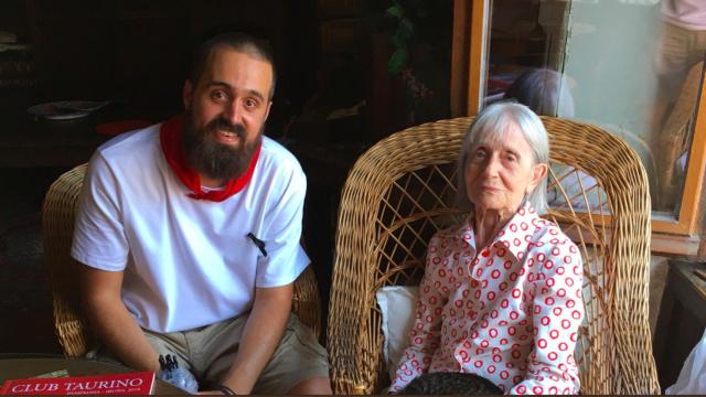 Jaume Vives, portavoz de Tabarnia, acude a los Sanfermines