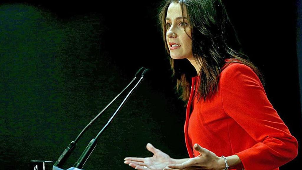 La líder de C's en Cataluña, Inés Arrimadas