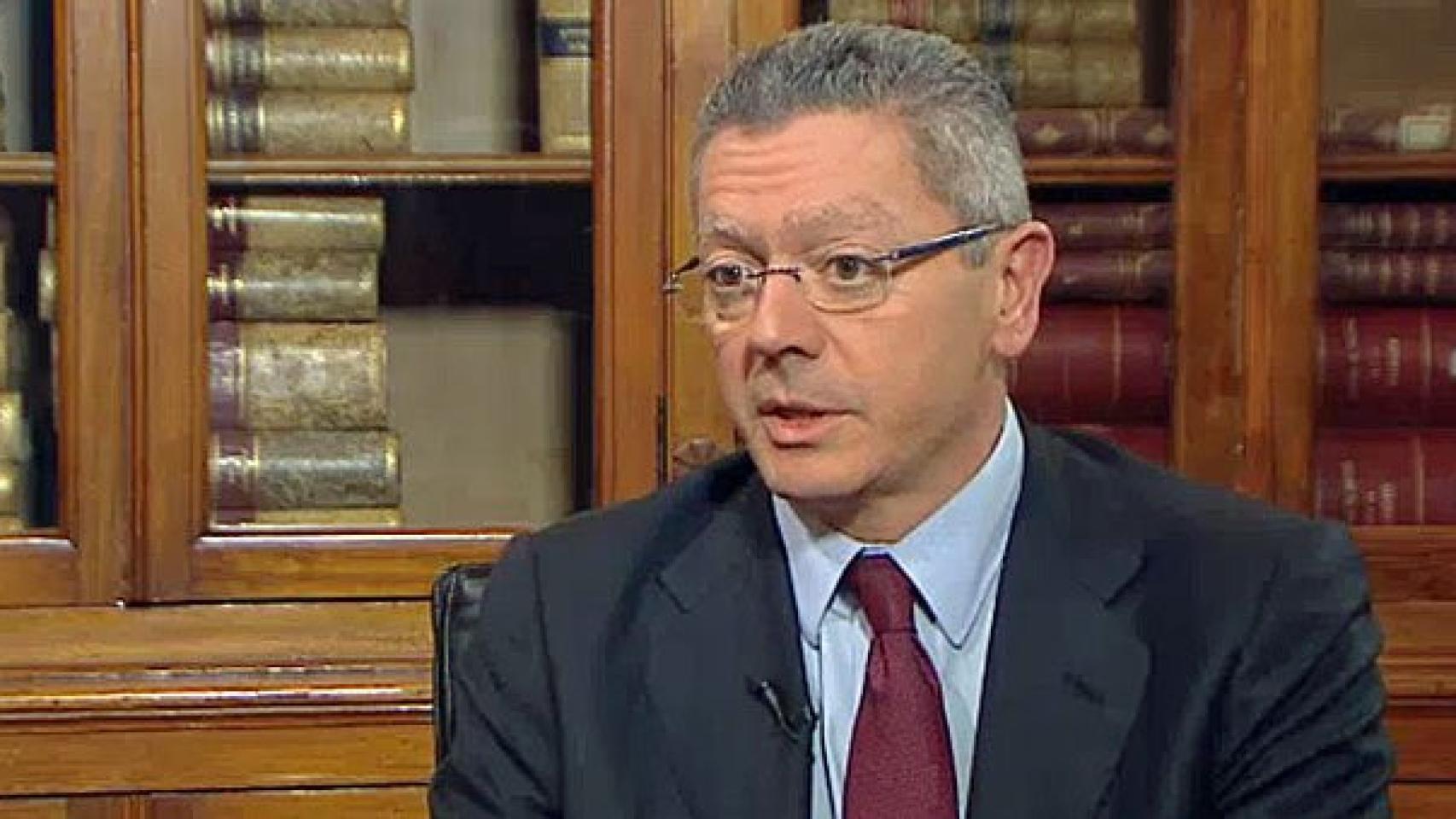 El ministro de Justicia, Alberto Ruiz-Gallardón